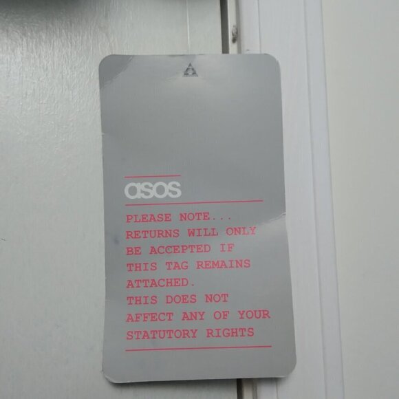 Asos NWT Black'The Dolly Skater' Swing Fit & Flair Frock Coat Hidden ButtonsSz10 - Picture 10 of 16